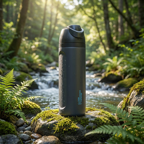 HPN Stainless Steel Bottle | Black