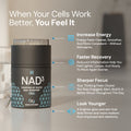 NAD3® 30 • Un suplemento dietético totalmente natural NAD+ Booster® (suministro para 15 días)