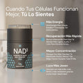 NAD3® 30 • Un suplemento dietético totalmente natural NAD+ Booster® (suministro para 15 días)
