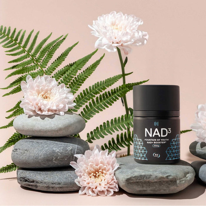 NAD3® 60 • Un suplemento dietético totalmente natural NAD+ Booster® (suministro para 1 mes) 