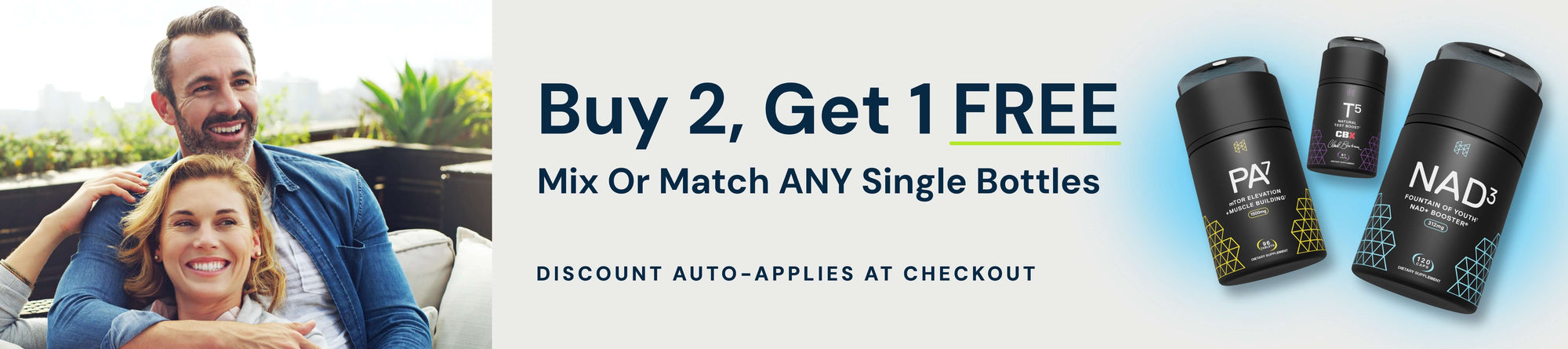 Buy 2, Get 1 FREE Offer